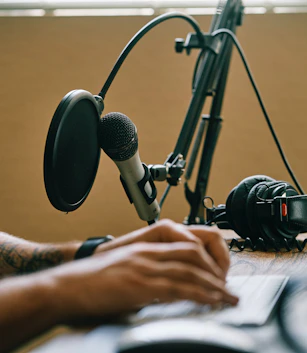 Social animated templates for podcast