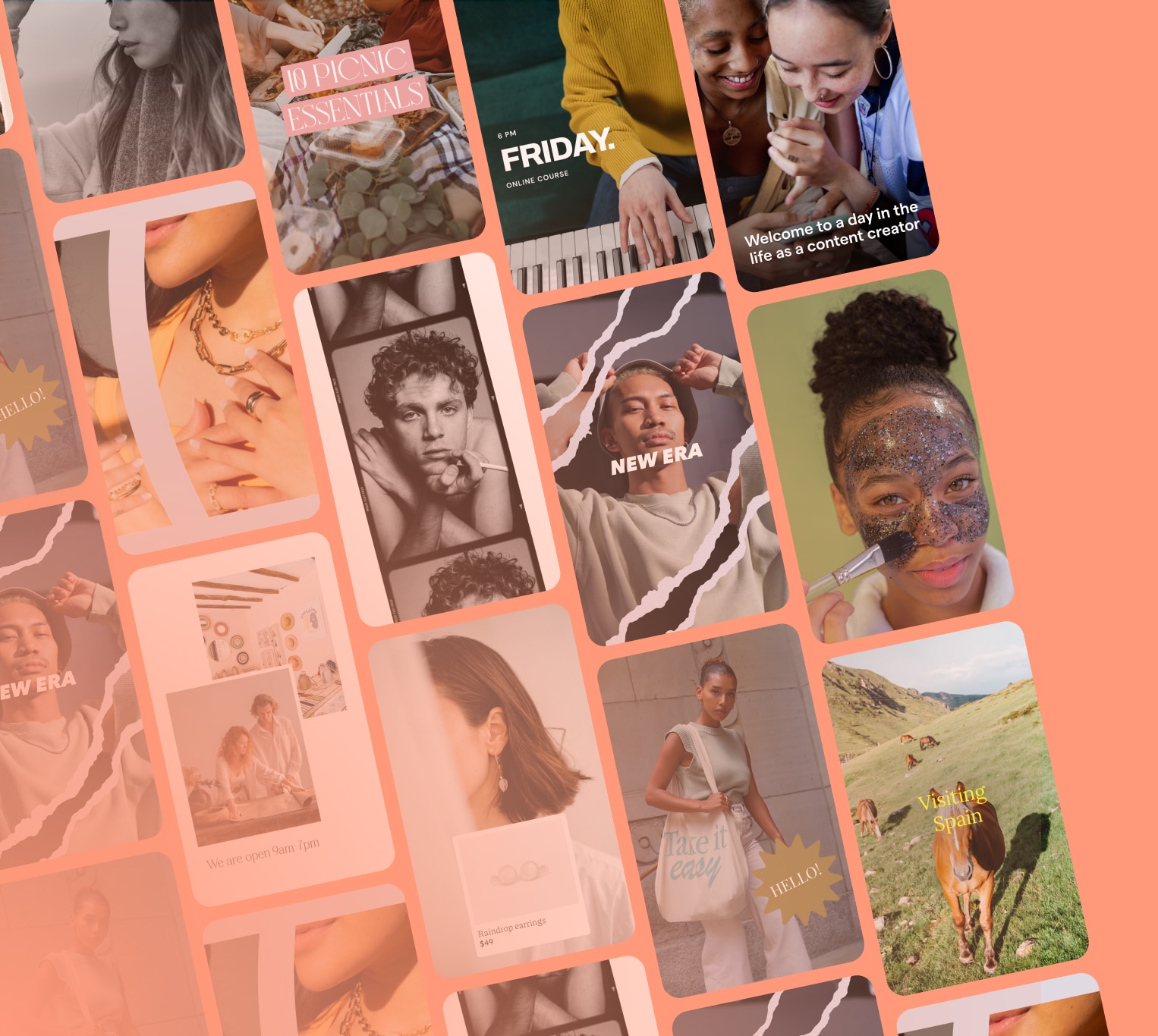 How to use Mojo's trending sounds templates