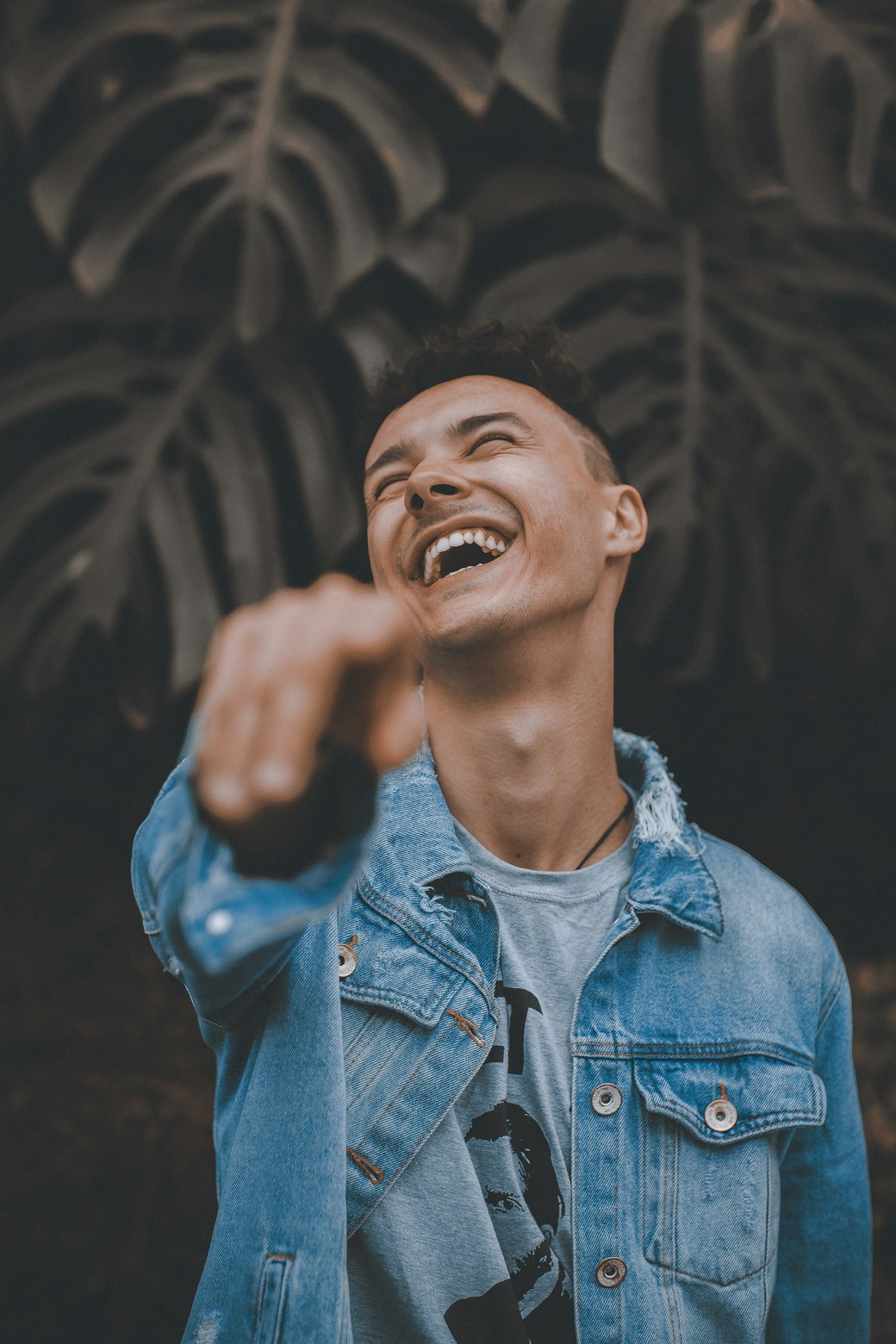 young guy smiling