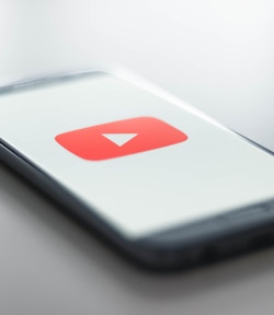 YouTube Intro Templates on smartphone