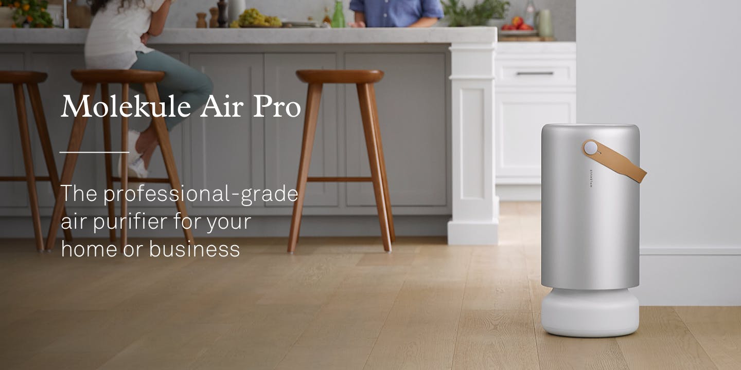 Molekule Air Pro Air Purifier for Extra Large Rooms