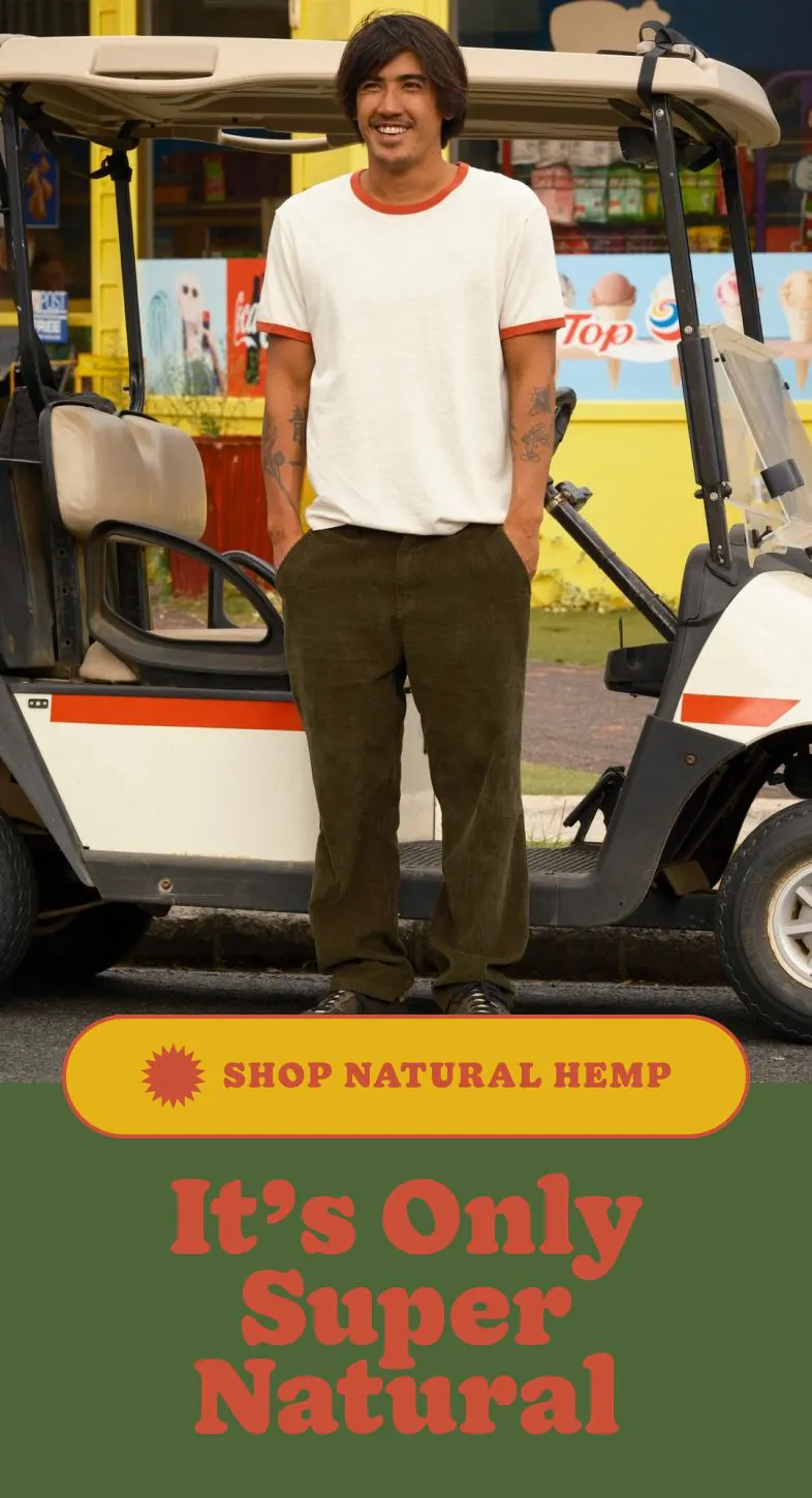 Shop Hemp Ringer Tee - Mobile