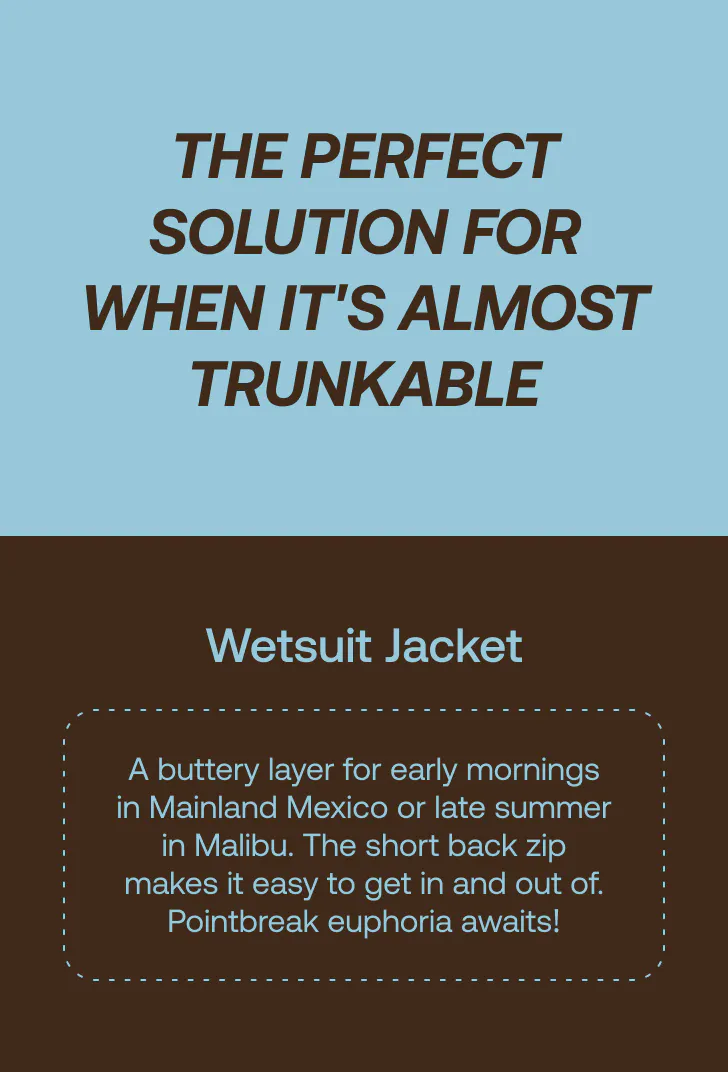 Mens Wetsuit Jacket Description - Mobile