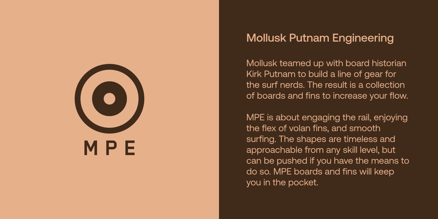サーフィン・ボディボード Mollusk \"MPE Dolfin\" 8\" MPE Dolfin