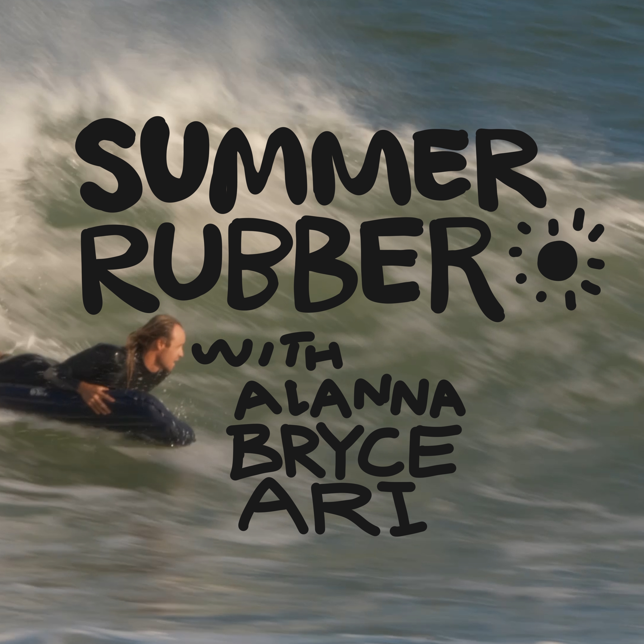 Summer Rubber Title Card - Mobile