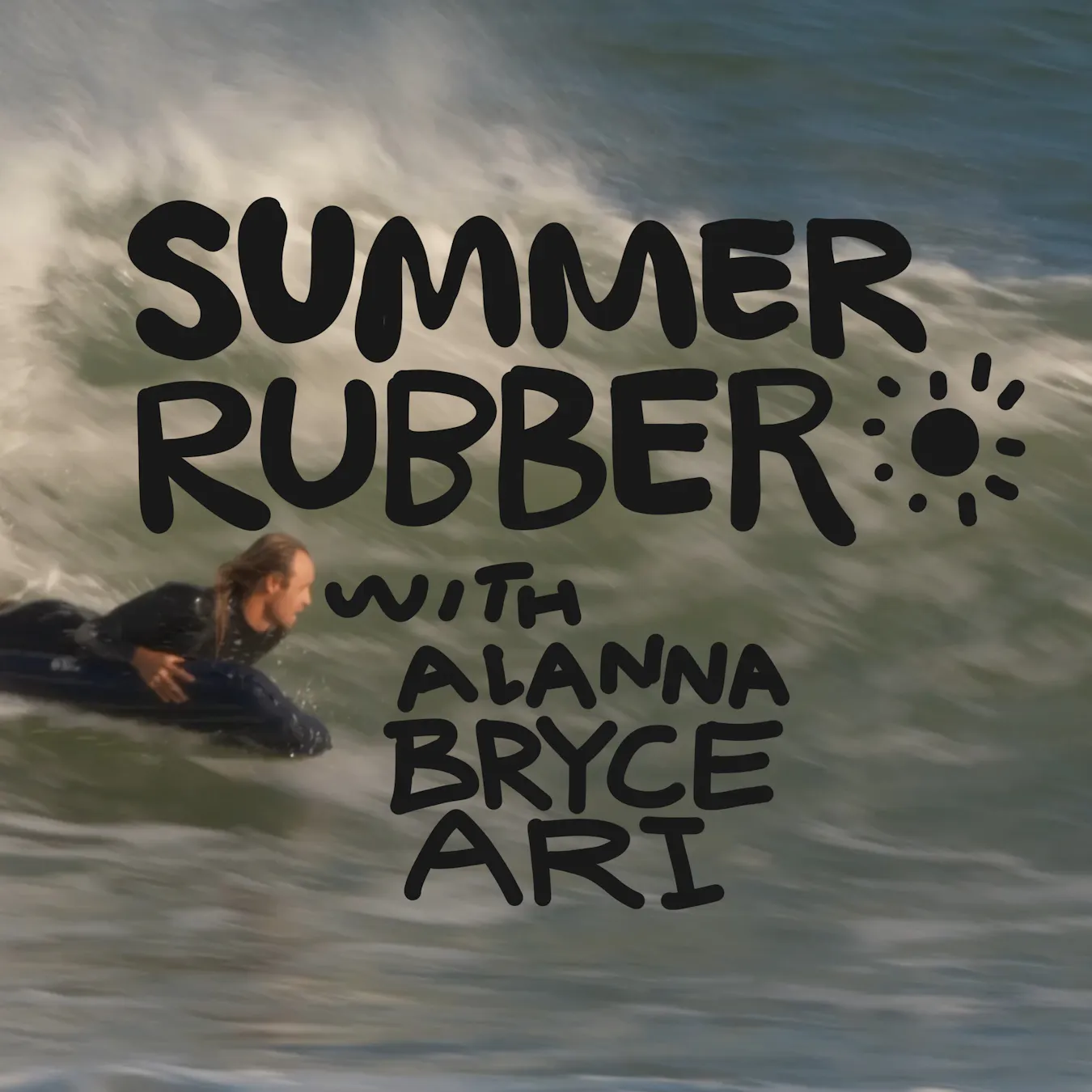Summer Rubber Title Card - Mobile