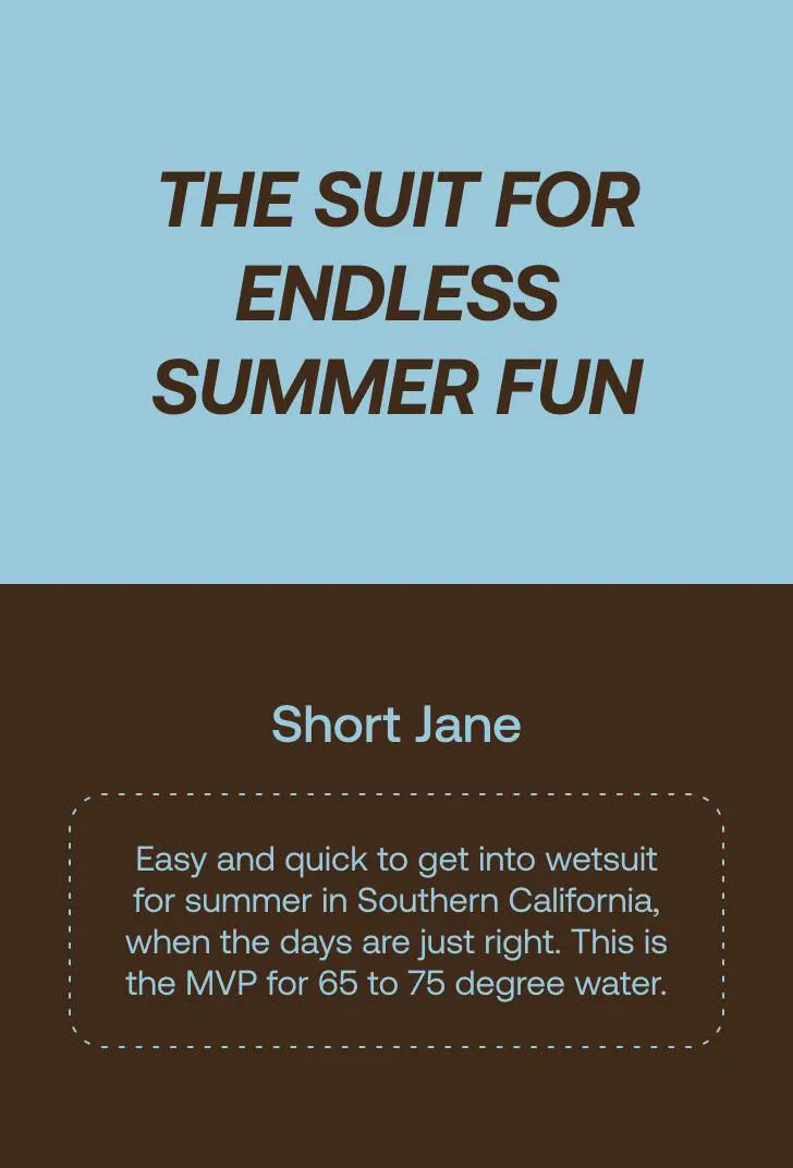 Short Jane - Mobile
