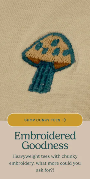 Shop Embroidered Tees - Mobile