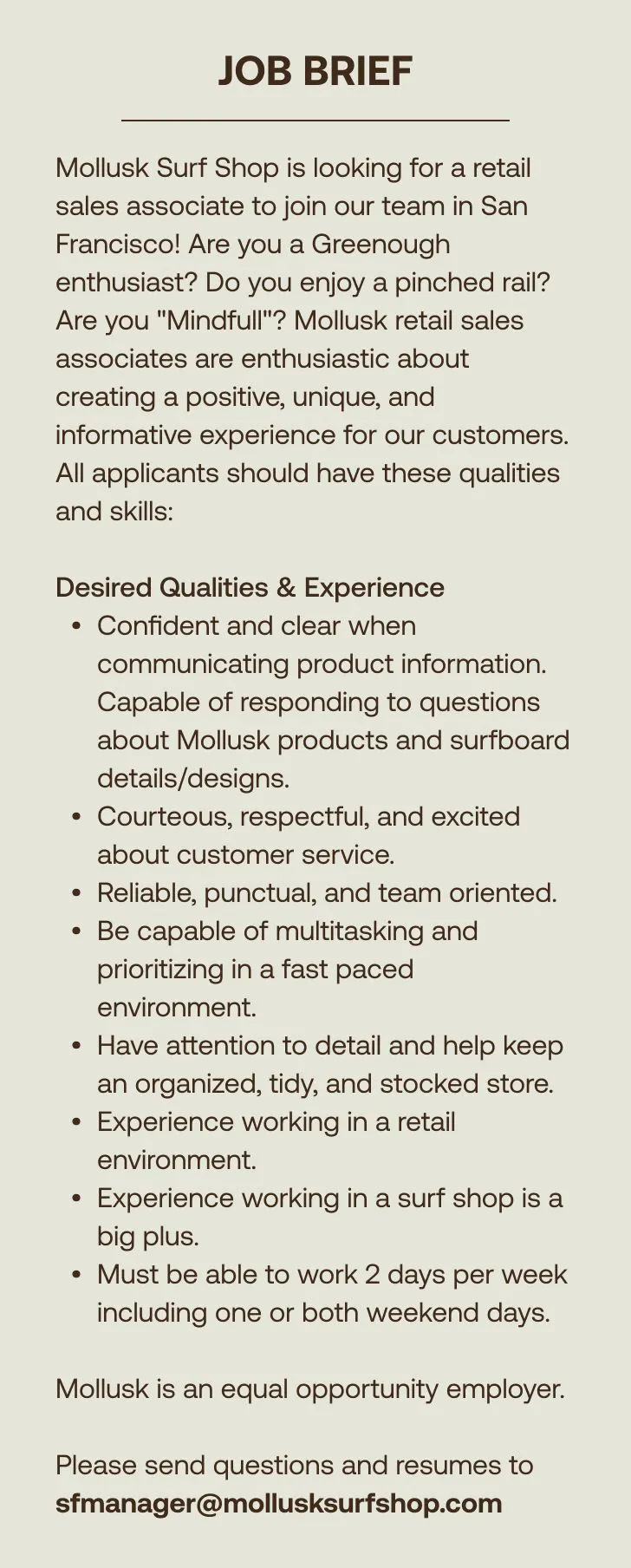 Hiring Mobile  - Bottom