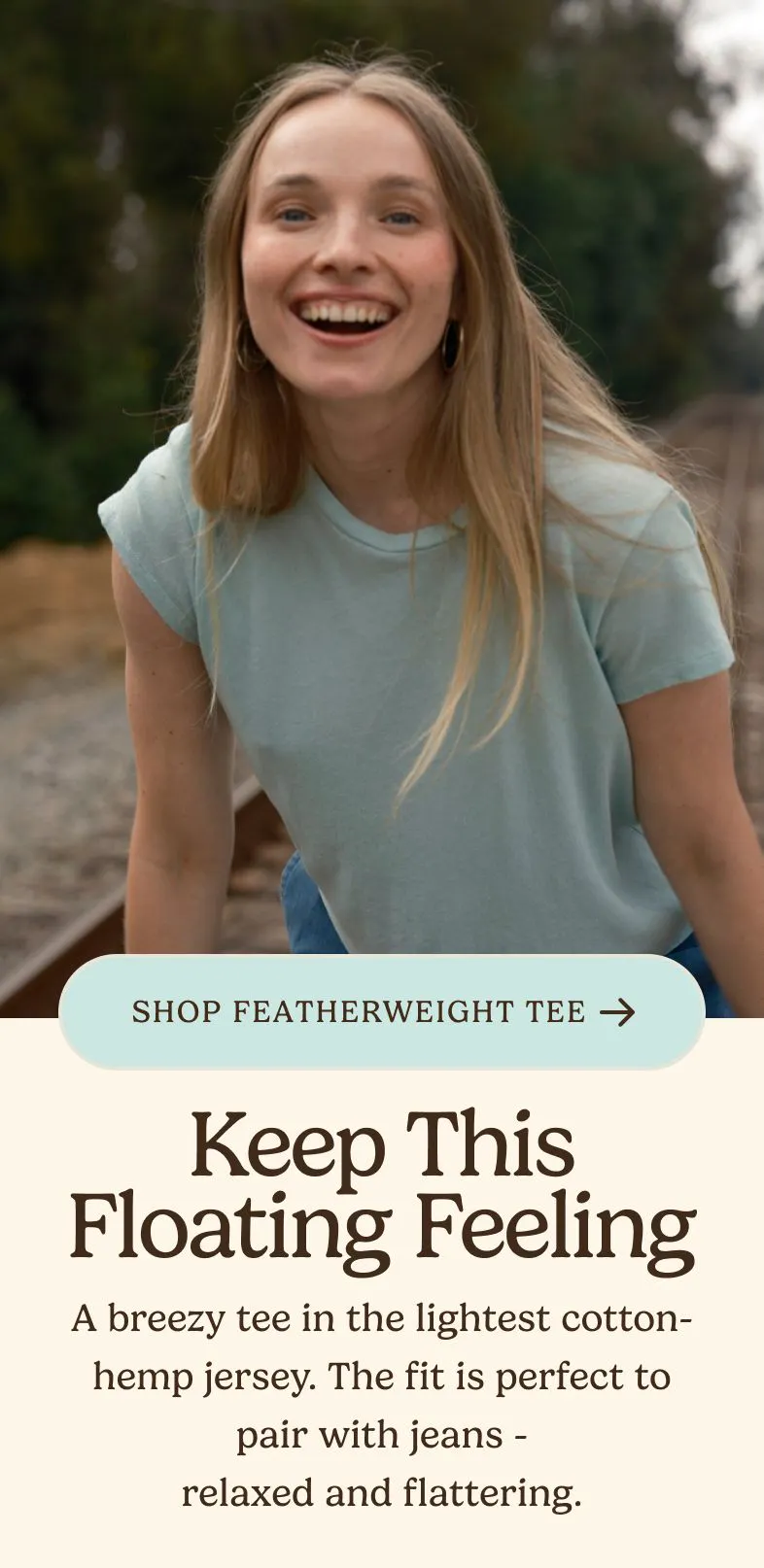 Shop Featherweight Tee