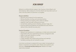 Warehouse Hiring Post Desktop Bottom