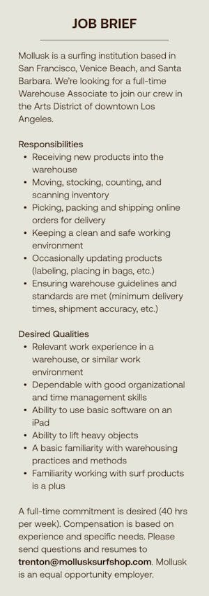 Warehouse Hiring Post Mobile Bottom