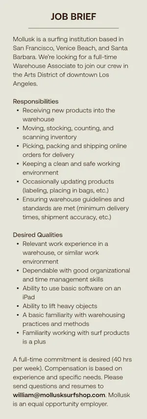 Warehouse Hiring Post Mobile Bottom