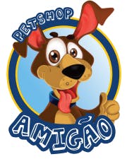 Logo do Petshop Amigão