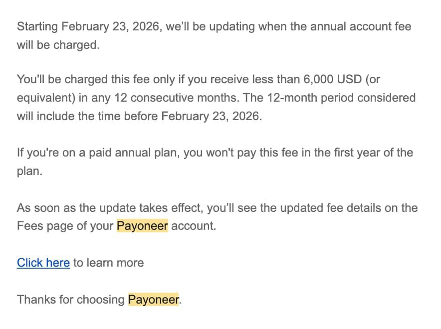 Payoneer_Update_Fee_Feb2026