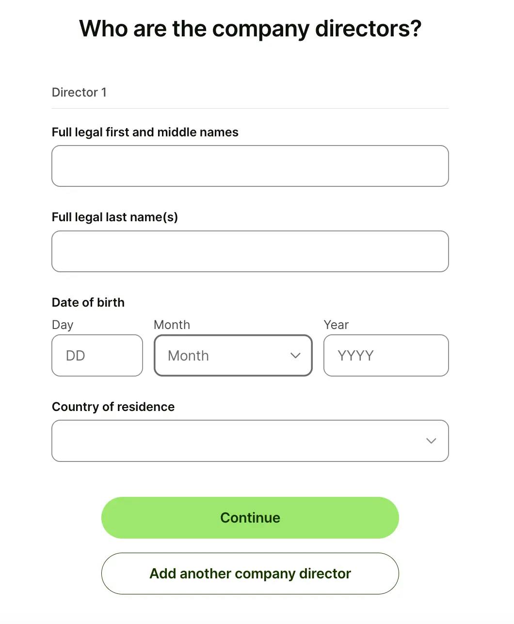 Wise Business Company Directors