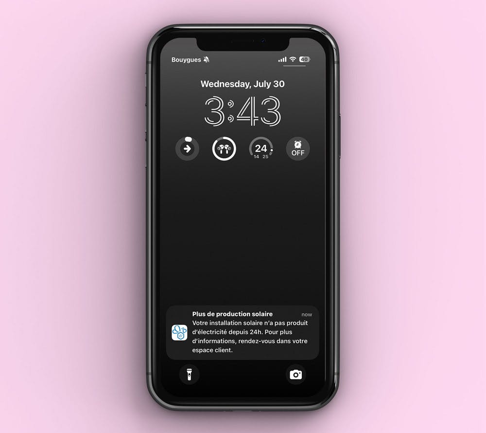 Application Optimee'z de Monabee - Alertes notifications