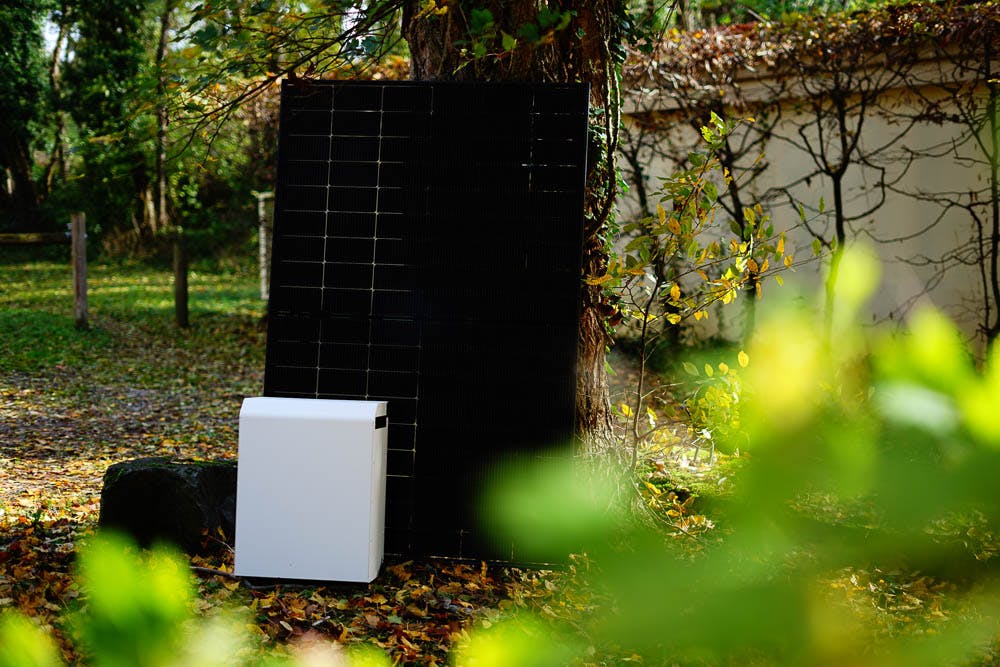 batterie monabee et panneau solaire dualsun