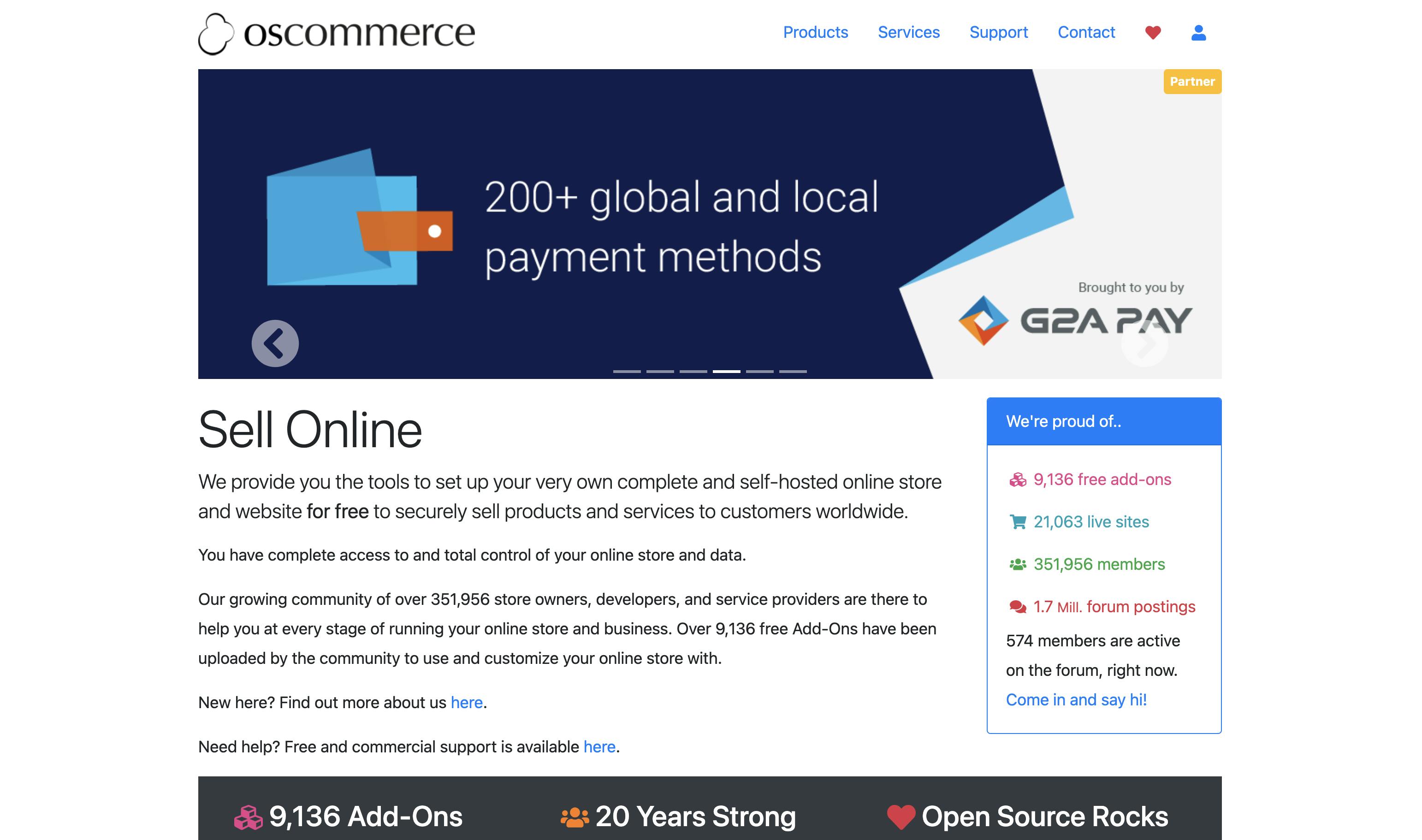 osCommerce