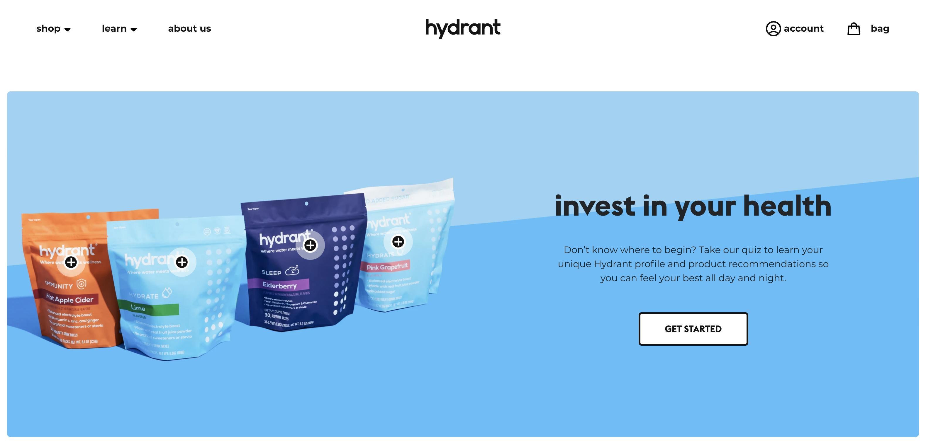 Hydrant packs