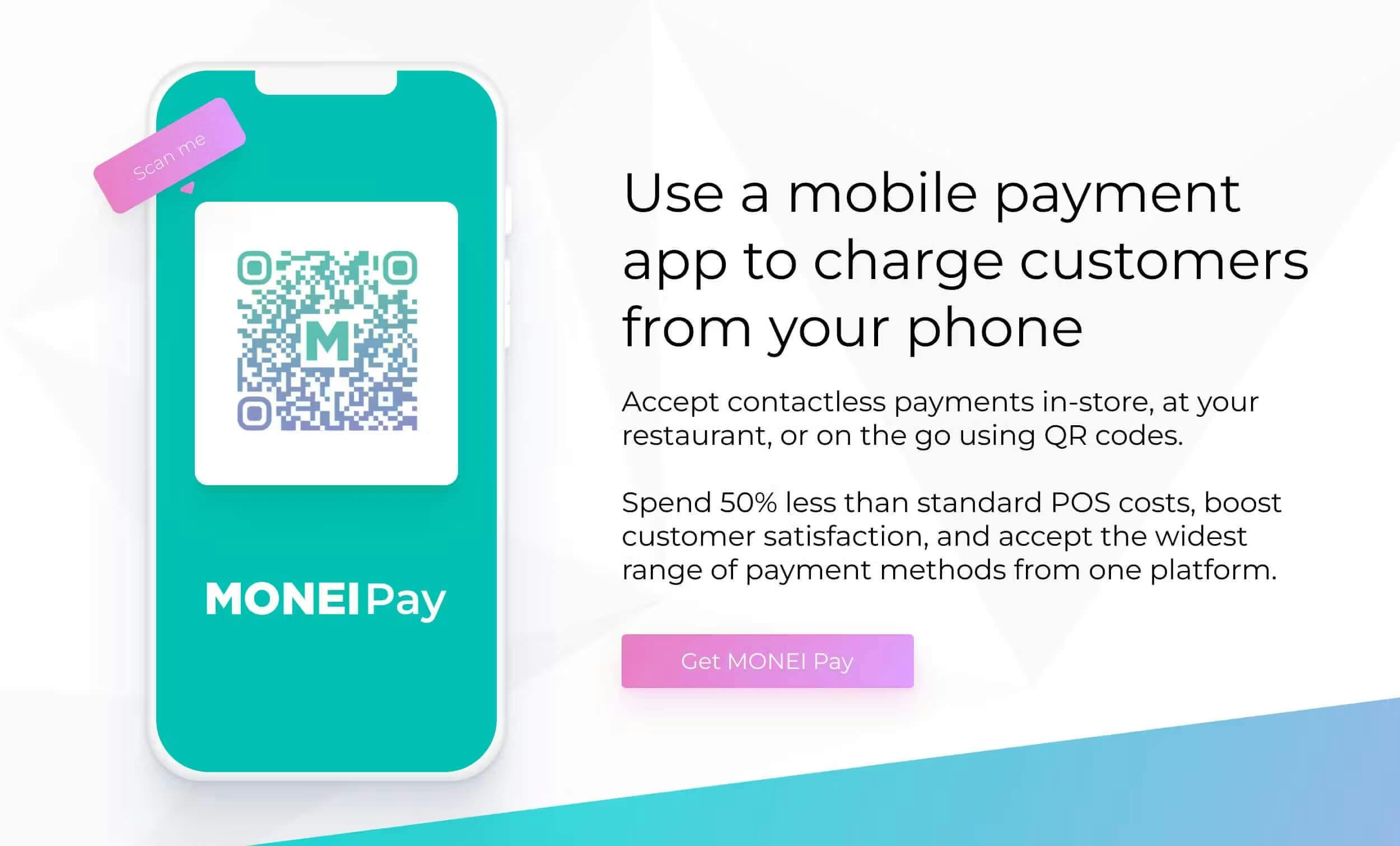 Use a mobile payment app to charge customers from your phone