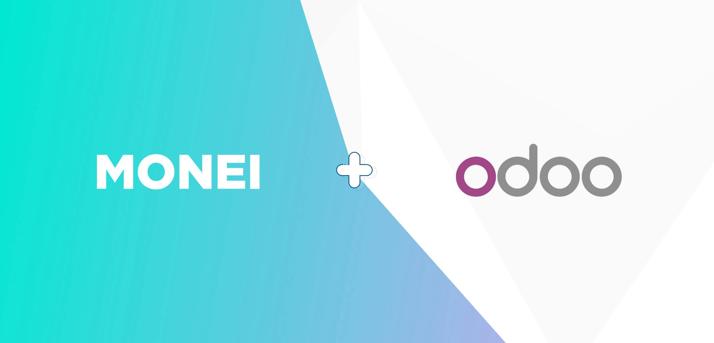 MONEI + Odoo logo