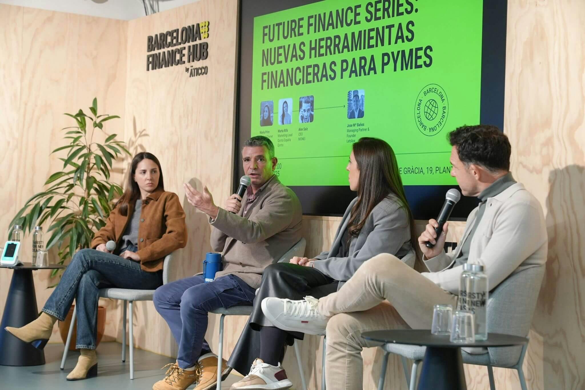 Alex Saiz ponente en el Barcelona Financial Hub