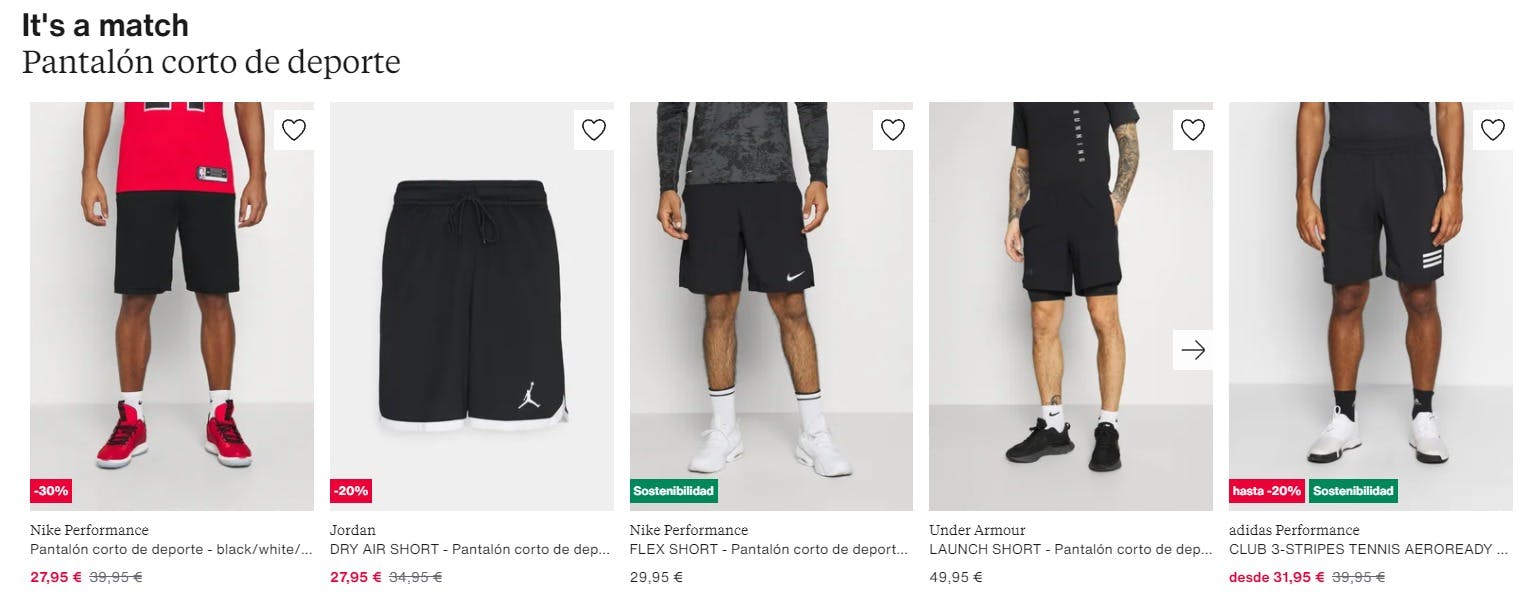 Zalando screenshot