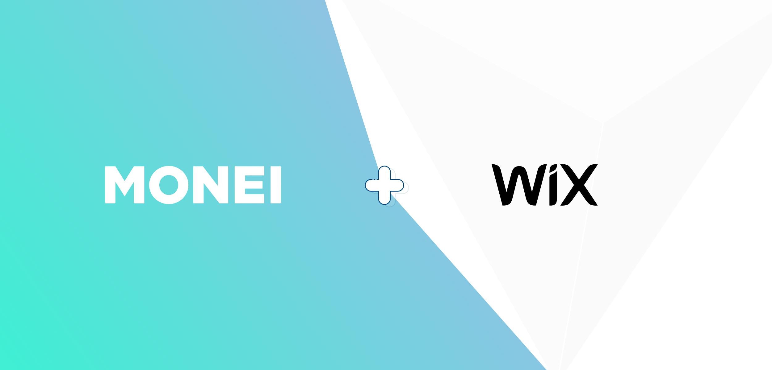 MONEI + Wix graphic 