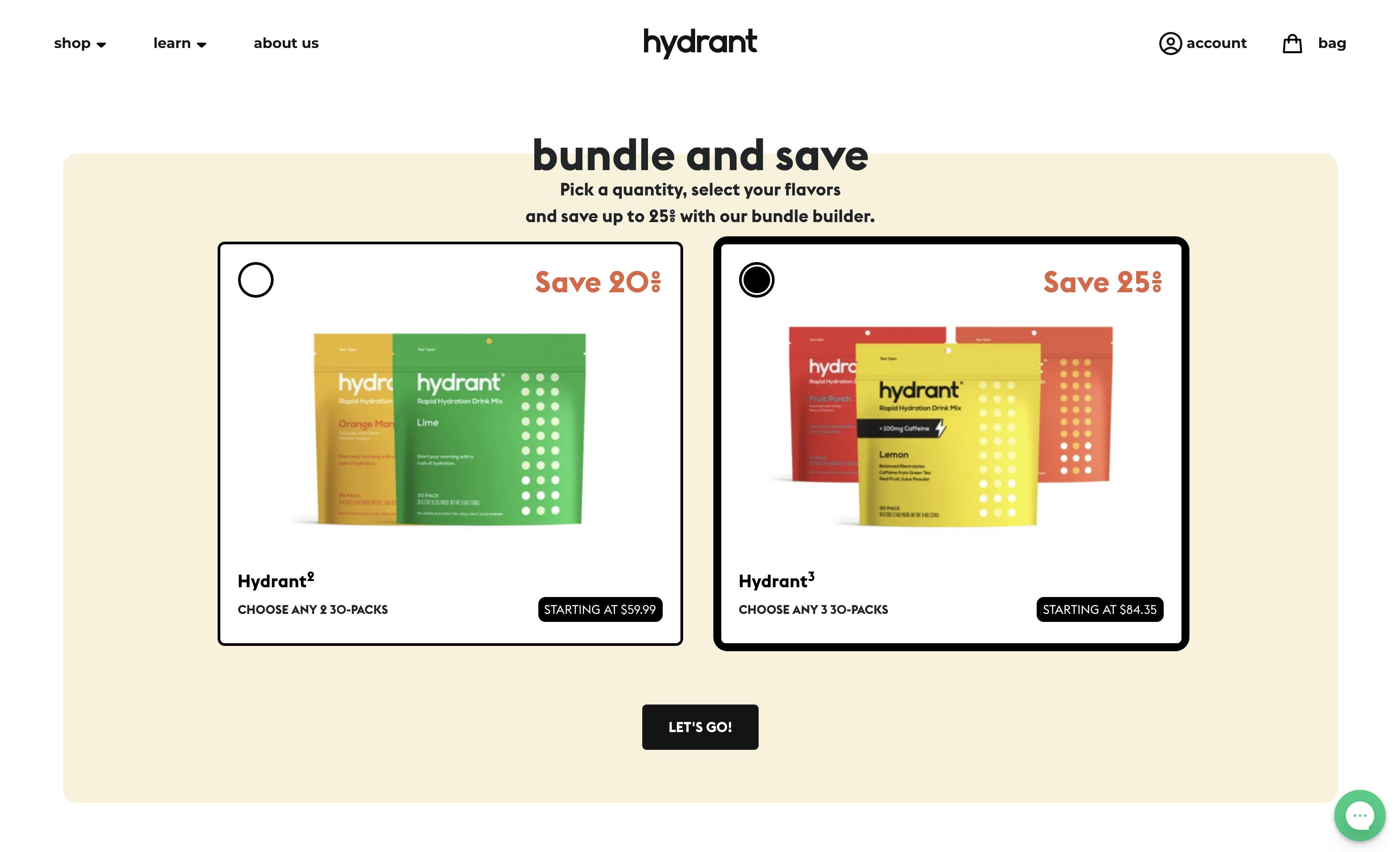 Hydrant bundles