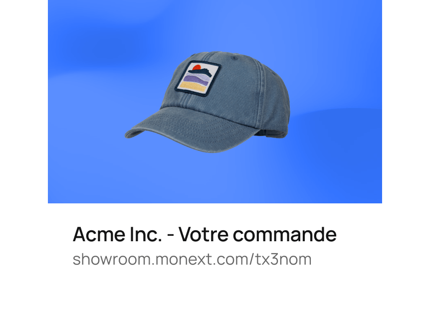 vos clients accèdent au paiement
