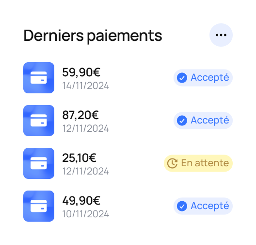 maîtrisez et centralisez vos paiements