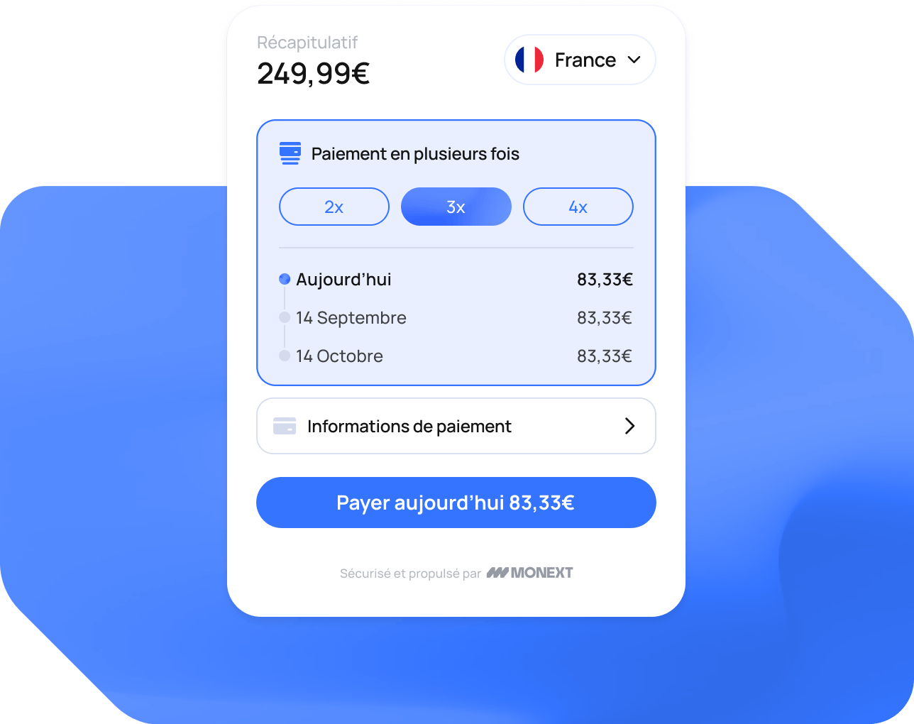 Paiement en Plusieurs Fois