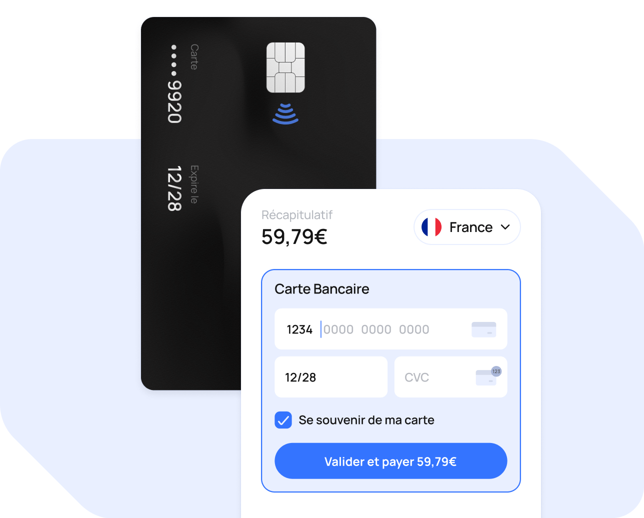 MISE À JOUR
DES DONNÉES CARTES