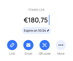 Fashionable & smart: payment links