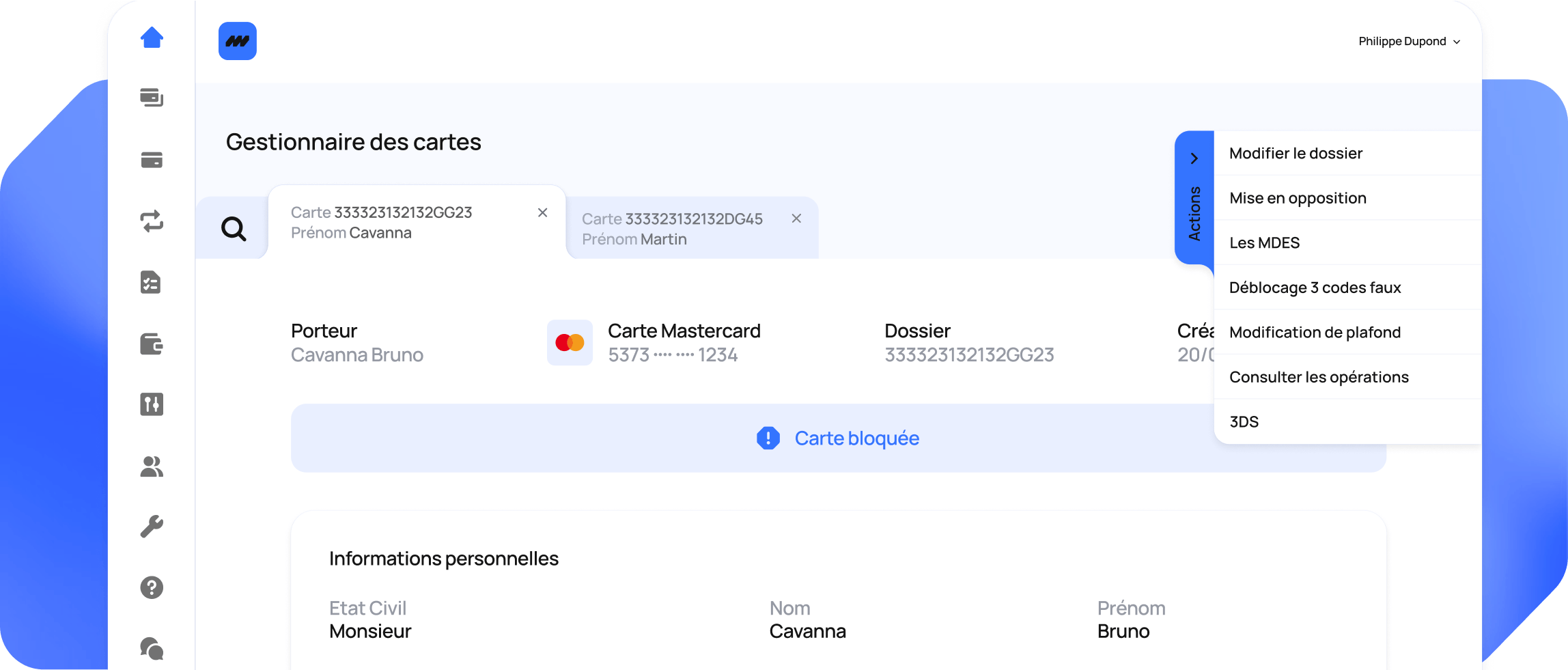 Self-care :
votre back-office web
