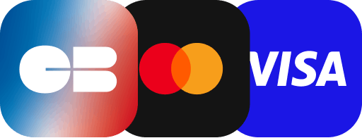 CB, Visa, Mastercard