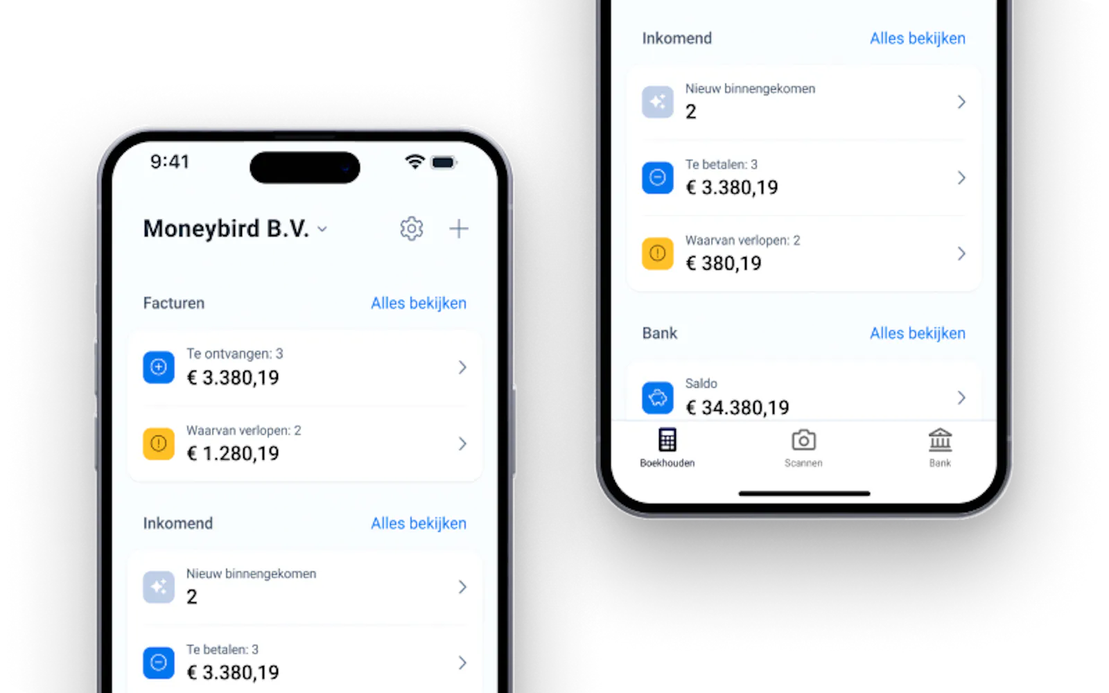 Moneybird app