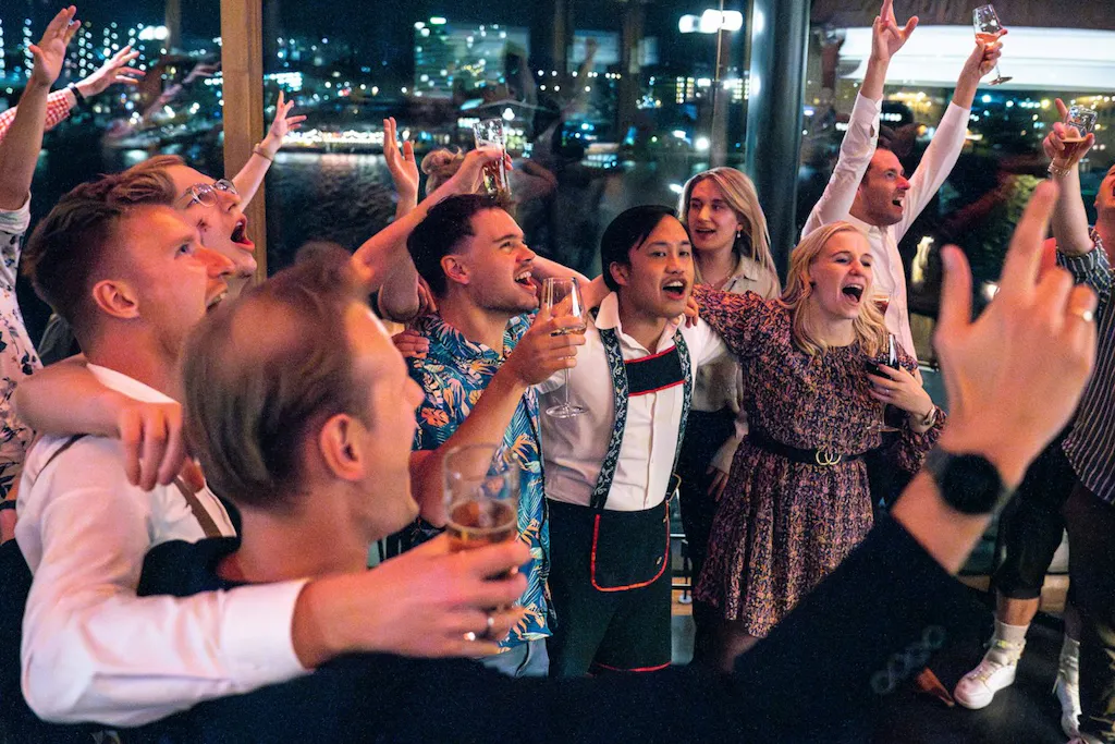 Feestje in Amsterdam voor het 15 jaar jubileum van Moneybird