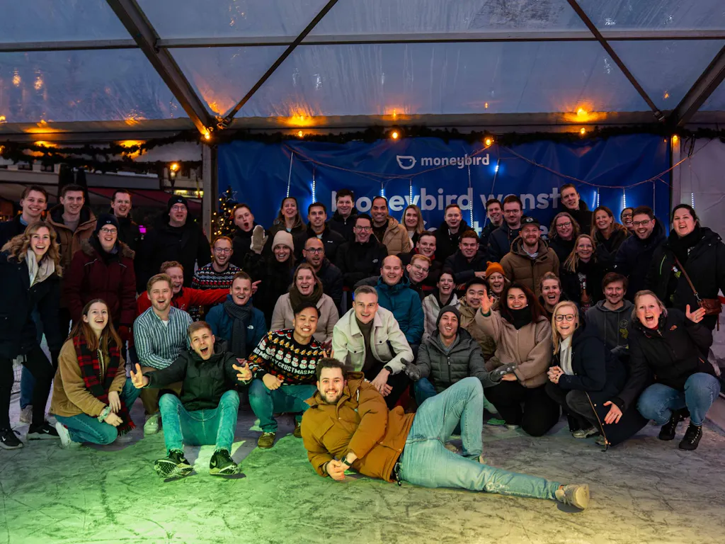 Kerstborrel op de ijsbaan in Enschede