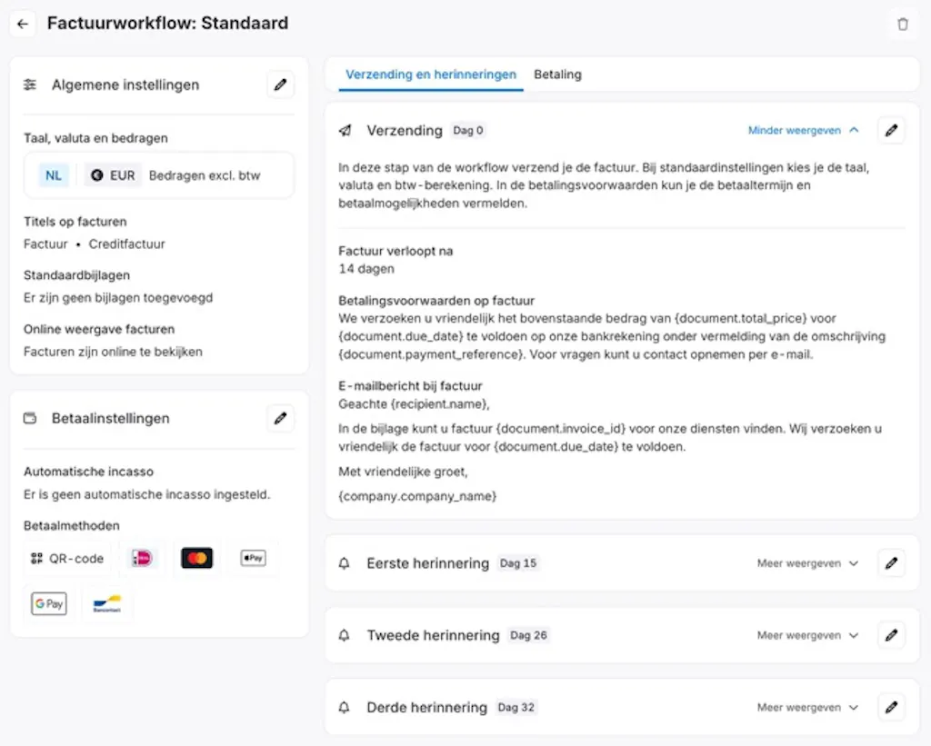 Workflow makkelijk