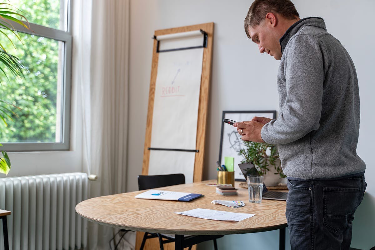 Wouter scant een bonnetje