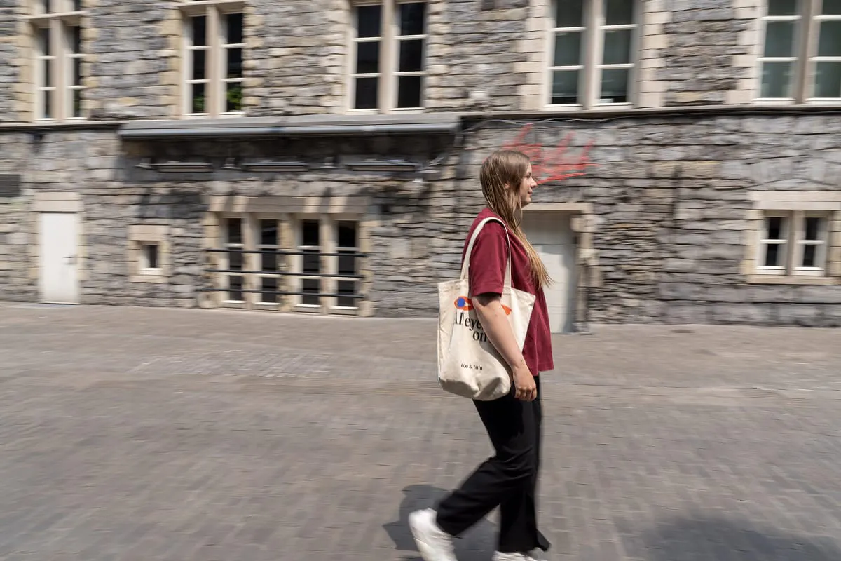 Willeke aan de wandel in Gent
