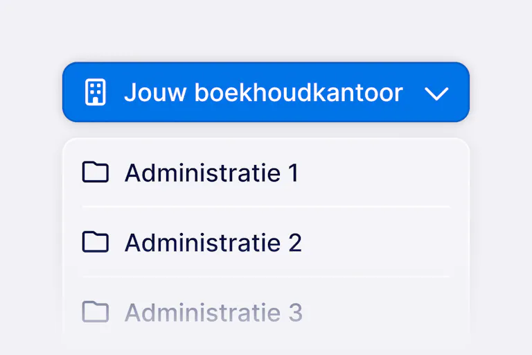 Overzicht van al je klanten in je kantooromgeving