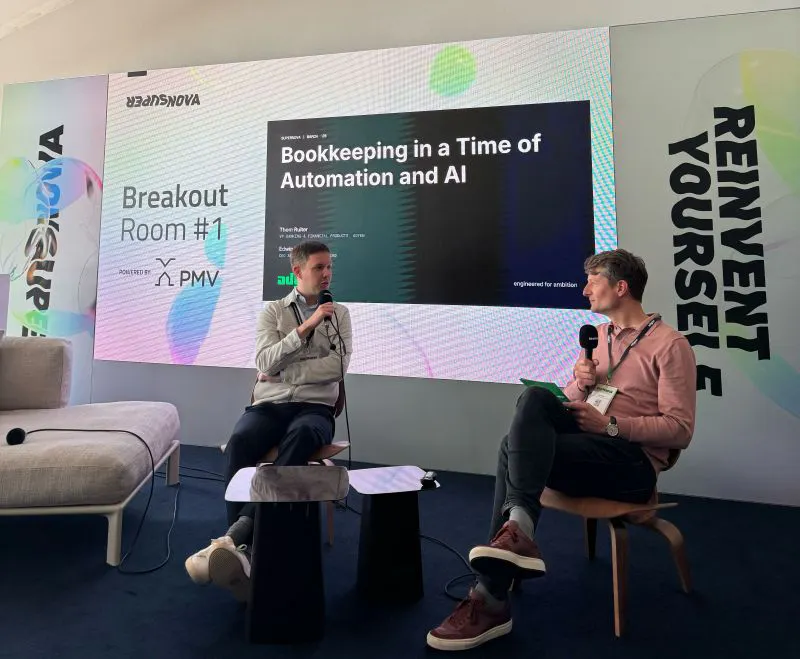 Edwin Vlieg op Supernova samen met Thom Ruiter