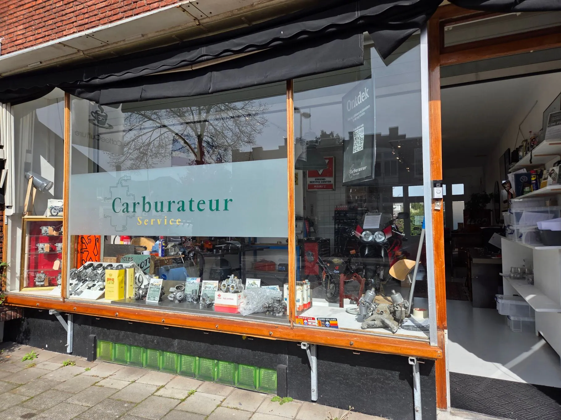 Carburateur, de werkplaats van Cyriel Gaemers