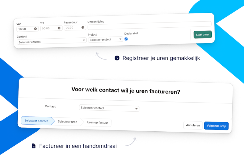 Zet je uren om naar facturen in een handomdraai