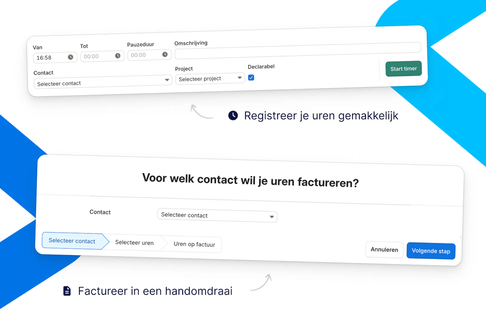Zet je uren om naar facturen in een handomdraai