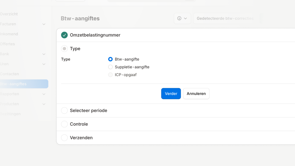 btw-aangifte in een klik