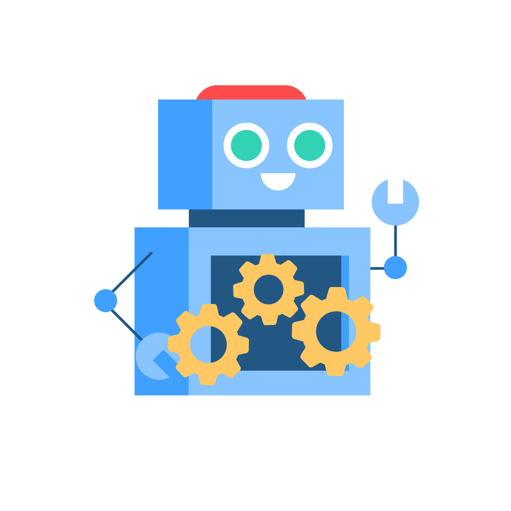 Illustratie - Robot